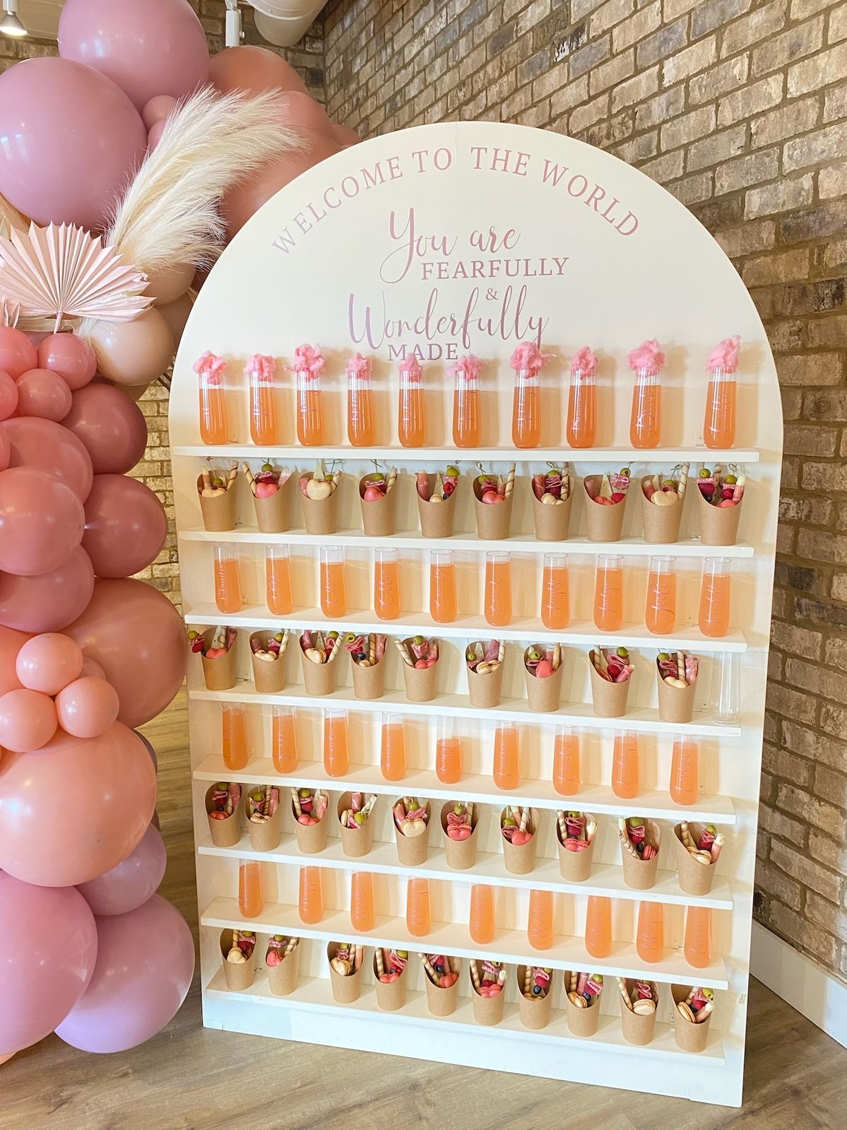 Bar panel and drink station inspiration